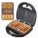 3 in 1  Electric Waffle, Breakfast Station, and Grill Maker