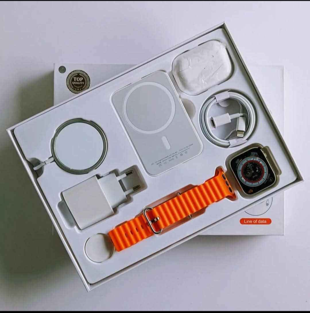 6 in 1 Fitness Smart Watch Combo