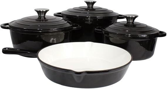 7 Piece Cast Iron Cookware Set