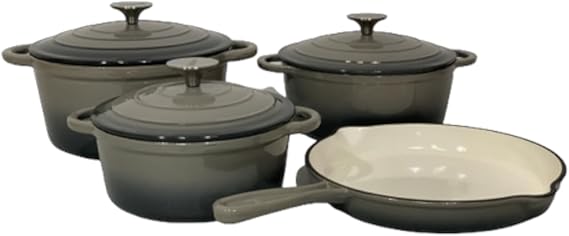 7 Piece Cast Iron Cookware Set
