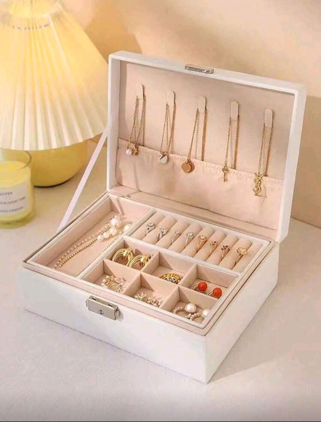 2 Layer Jewelry Storage Box