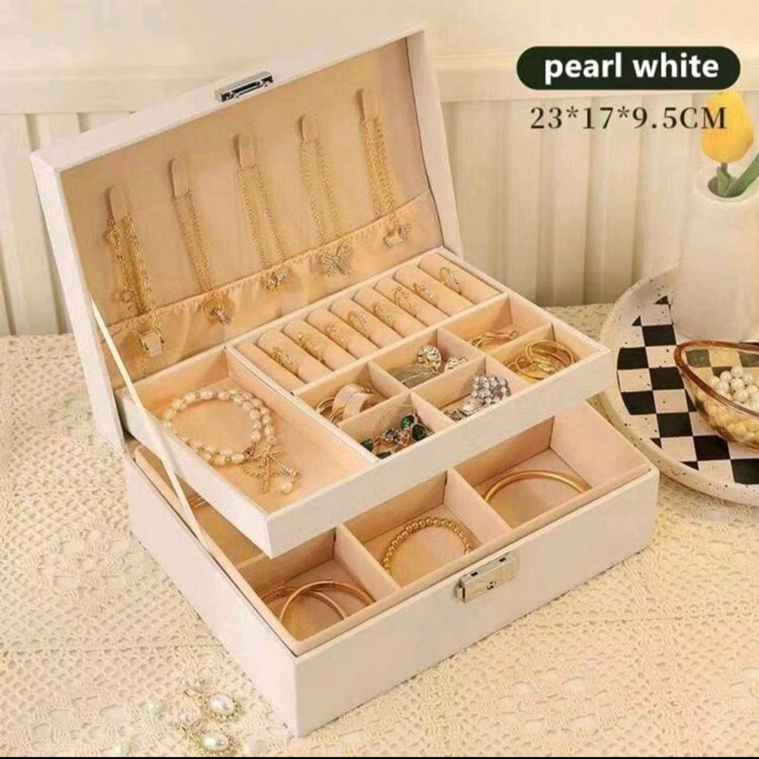 2 Layer Jewelry Storage Box