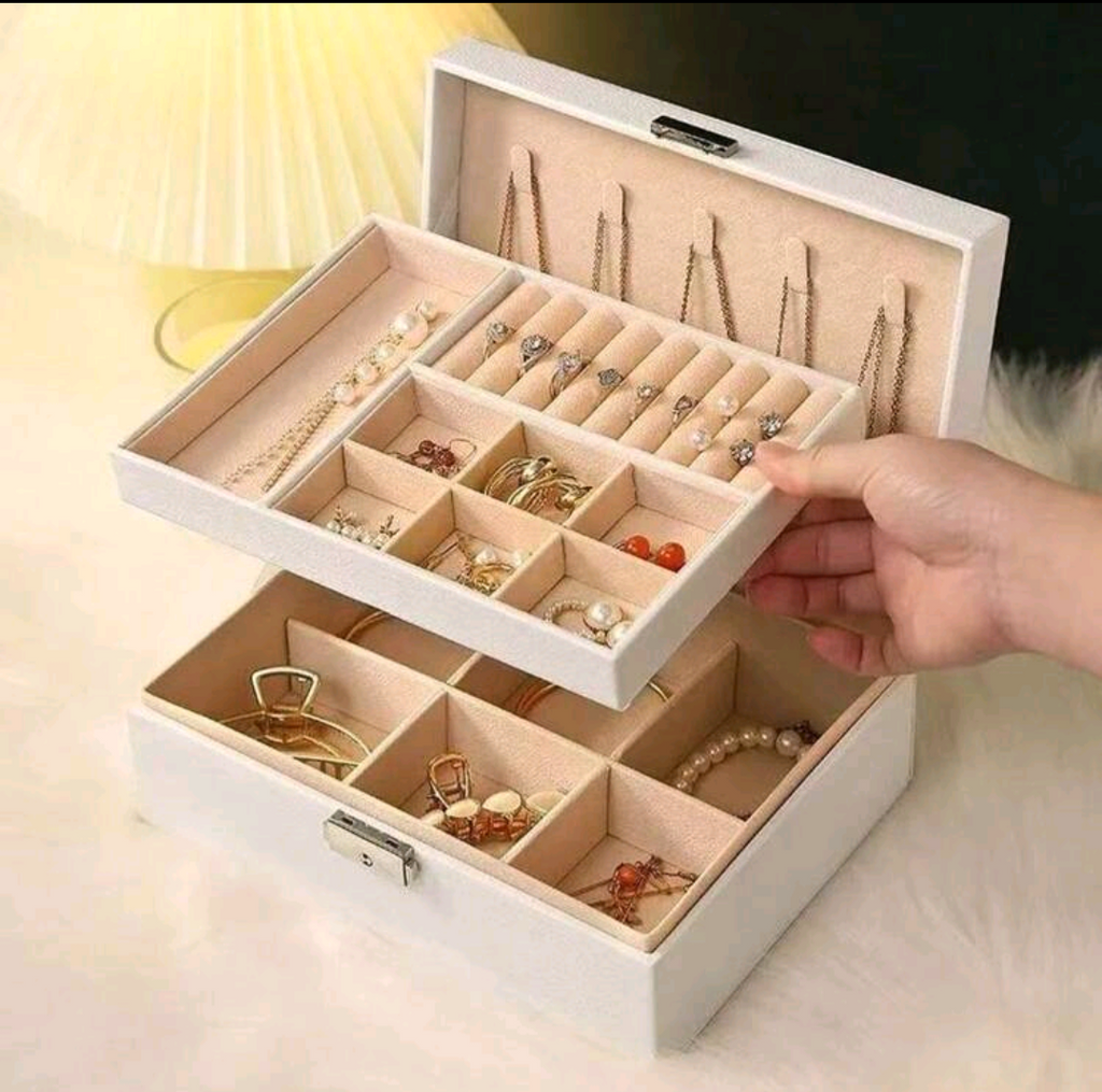 2 Layer Jewelry Storage Box