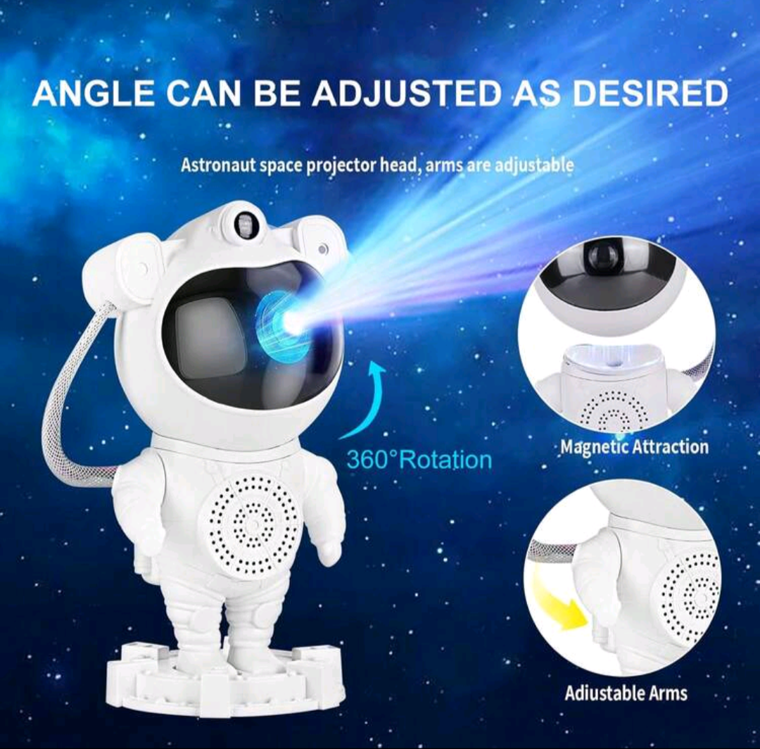Astronaut Galaxy Projector Lamp